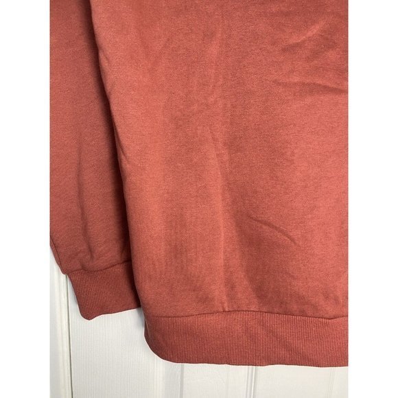 Under Armour Mens‎ Rival Fleece Loose Cold Gear Sweatshirt Size Medium Brick Red - Picture 8 of 9